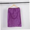 DEARMAMY 10pcs Women's Disposable Bath Wrap Spa Robe Bathrobe Gauze Robe Towel Wrap Skirt for Ladies Purple view 4