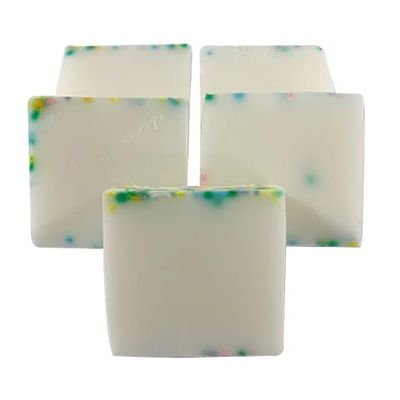 Bathe in Luxury Soap Bar - Burffday Cake, Moisturizing Soap with Creme fraiche, Lemon, Honey, Vanilla Scent for Skin Cleansing