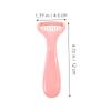HAKIDZEL 2pcs Portable Women's Hair Remover Manual Epilator for Legs Underarms Areas Efficient and Reusable Shaving Tool for Travel and Daily Grooming view 2