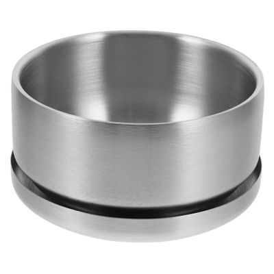 COLLBATH Stainless Steel Shaving Bowl with Lid for Men Durable Ergonomic Design for Shaving Soap and Cream Elegant Bathroom Accessory