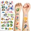 10 Sheets Soccer Temporary Tattoos Stickers, Sports Birthday Party Favors, Cute Cartoon Decoration Sticker Gifts for Adult Home Activity Prizes Carnival Christmas Rewards view 2