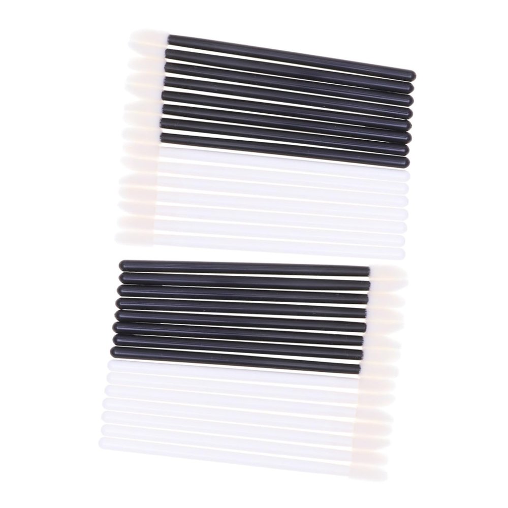 200 Pack Disposable Lip Brush Applicator Wands for Gloss and Lipstick