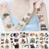 10 Sheets Cat Temporary Tattoos Birthday Themed Party Supplies Decoration Favors Cartoon Cute Animal Sticker for Kids Boys Home Activity Class Prizes Carnival Christmas Rewards view 4