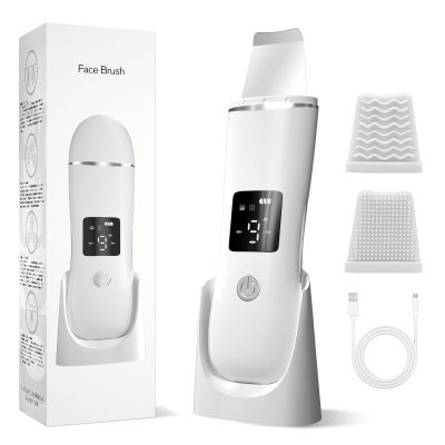 Face Scrubber Skin Spatula - Blackhead Remover with 4 Modes, Pore Extractor Face Spatula Deep Cleansing for Facial Skincare Women Gift