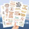 10 Sheets Christian Temporary Tattoos (70+PCS) For Adults Inspirational Bible Verse Quotes Suitable Tattoos Stickers For Believers As Well As Women And Men view 3