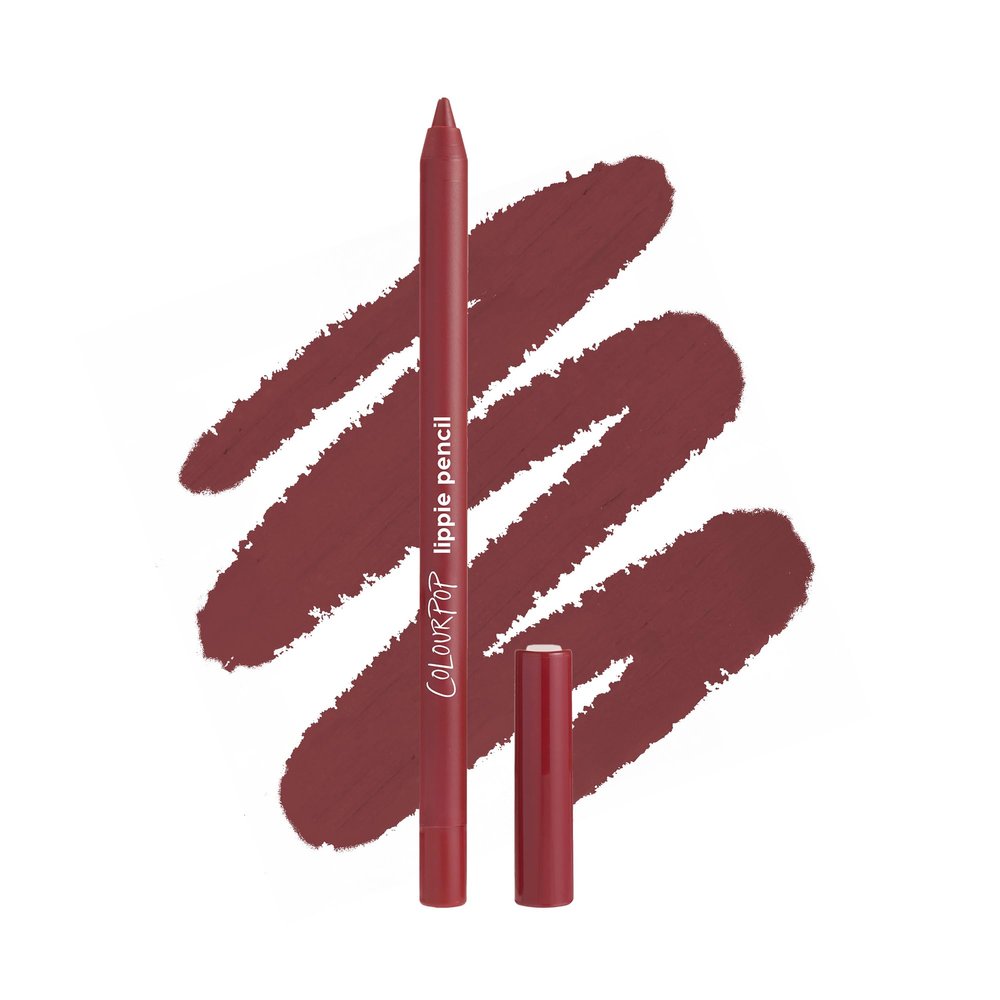 ColourPop Lippie Lip Pencil - High-Pigment, Long-Lasting & Sharpenable Lip Liner with High-Impact Color - Vegan, Cream Formula with Precise Application - Hoopty (0.35 oz)
