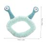 PLAFOPE Face Wash Headband Women Snail Headband Skincare Hairband Soft Plush Green view 2