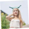 PLAFOPE Face Wash Headband Women Snail Headband Skincare Hairband Soft Plush Green view 4