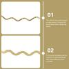 PartyKindom 3pcs Thin Metal Hairbands for Women Elegant Headbands for Outdoor Activities Accessories for Weddings Birthdays and Anniversaries Style view 4