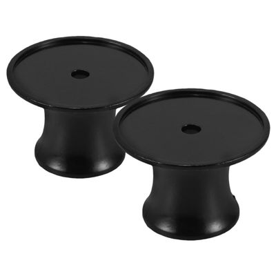 FRCOLOR 2pcs Alloy Stand for Manual Safety Shaving Holder Stable Base Elegant Design for Shower Grooming Area Versatile Organizer for Brushes Pens
