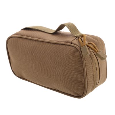 Gogogmee Emergency Hiking Camping Bag Oxford Cloth Storage Pouch Zipper for Tools Toiletries