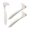 BIUDECO 3pcs Manual Shave Knife for Women Facial Hair Remover Body Hair Trimmer Compact Mini Razor for Travel Replacement Razor Heads view 1