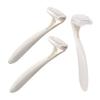 TOVINANNA 3pcs Manual Shave Knife for Women Mini Razor Gentle Facial Hair Remover Portable Travel Shaver for Underarm Hair view 1