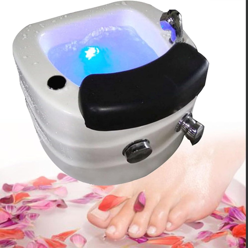 Foot Soaker Foot Soak Massager,Footbath Foot Massage Basin,for Home Spa Treatment,deep Foot Bath Spa with Massage,Salon Massage Equipment,110V