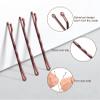 300 Pcs Bobby Pins Brown for Women and Girls, Reusable Invisible Wave Non Slip Brown Hair Pins, 2Inches Bulk With Storage Box view 3