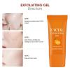 Facial Exfoliating Gel, Orange Face Exfoliante Gel De Naranja, Enzyme Deep Cleansing Scrub Moisturizing Exfoliator Orange for Women 60g view 4