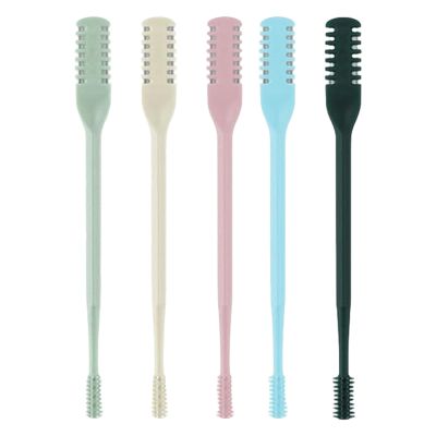 Nose Hair Trimmer Kit - 5 Pieces Nasal Hair Clippers and Trimmer | 2 in 1 Manual Nose Cutter Tool Nostril Remover, Grooming Trimmer Cutter for Men and Women Ear and Eyebrow