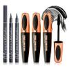 6PCS Black Mascara & Eyeliner Pen Makeup Gift Set,Waterproof Long Lasting Smudge Proof Volume and Length Mascara, Easy to Use, Highly Pigmented Liquid Eye Liner Pencils for Women view 1