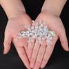 Teyglen Opal Crystal Wedding Barrette Bridal Rhinestone Hair Clips for Women Side Headpiece Decorative Hair Accessories Jewelry for Festival Party Prom Head Piece (Opal) view 2