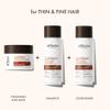 ALFHEIM Caffeine Thickening 3-piece set of shampoo, conditioner and hair mask  Revitalizes Scalp Strengthens Roots & Balances Oil Paraben & Sulfate-Free for Thinning Hair & Oily Scalp Care view 3
