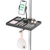 Adjustable Lash Tray Holder for Ring Light Tray Clip-On Organizer Stand with Phone Holder & Mirror Hook to Put Eyelash Extension Supplies, Perfect for Lash Techs & Salon or Home Use view 1