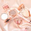 10Pcs Small Compact Mirror, 1x/2x Magnifying Double Sided Pocket Mirror 2.75 Inch Metal Rhinestone Compact Mirrors Bulk, Inspirational Appreciation Gifts for Valentines Day Women Girls Nurse Friends view 4