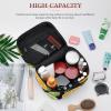 HJUQNGF Citrus Fruit Pattern Cosmetic Bag, Portable Toiletry Bag, Large Capacity Travel Makeup Bags, Beauty Organizer for Full-Sized Shampoo Conditioner Brushes Set Accessories view 4
