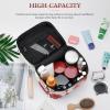 HJUQNGF Japanese Spring Plum Floral Cosmetic Bag, Portable Toiletry Bag, Large Capacity Travel Makeup Bags, Beauty Organizer for Full-Sized Shampoo Conditioner Brushes Set Accessories view 4