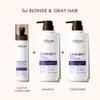Alfheim Lavender+ Hair Care Set | Purple Shampoo + Conditioner + Leave-In Spray for Blonde, Silver & Highlighted Hair | Brass Neutralizing, Moisturizing & Frizz Control |Sulfate-Free, Holiday Gift Set view 3