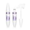 2 Pack 4D Silk Fiber Lash Mascara,Lengthening and Thick,Long Lasting Waterproof Mascara Set for Women,All Day Smudge-Proof,Volume and Length WhiteB view 1