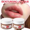 2PCS Coffee Bean Conditioning Lip Scrub Kit,Moisturizing Lip Sleeping Mask Long Lasting Hydrating Lip Scrubber Exfoliator Lip Care Products for Men & Women view 2