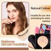 2P Mushroom Head Air Cushion CC Cream Foundation,Moisturizing Non-Greasy BB Cream and Makeup Sponge,Longlasting Matte Concealer Full Coverage Face Makeup Liquid Foundation for All Skin Types(Natural)B view 2