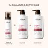 ALFHEIM Argan Repairing Shampoo Conditioner Leave-in Conditioner 3-piece set Deeply Repairs Damaged Hair Intense Hydration & Frizz Control Sulfate & Paraben-Free for Daily Care & Post-Color Treatment view 3