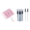 200PCS Glitter Crystal Lip Brush and Eyelash Brushes Applicator Perfect Makeup Tool Kits view 1