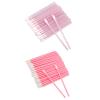 200PCS Glitter Crystal Lip Brush, Disposable Lip Brushes Lip Gloss Applicators Lipstick Gloss Wands Applicator Perfect Makeup Tool Kits view 1