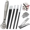 37 Pcs Callus Shaver for Feet Set, Foot Callus Shaver, (1 Foot Razor for Callus Removal &1 File Heads & 4 Pedicure Knife & 1 Nail Clippers & 30 Replacement Slices Blades) view 1