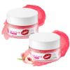 2PCS Peach Conditioning Lip Scrub Kit,Moisturizing Lip Sleeping Mask Long Lasting Hydrating Lip Scrubber Exfoliator Lip Care Products for Men & Women view 1