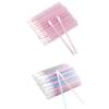 200PCS Glitter Crystal Lip Brush, Disposable Lip Brushes Lip Gloss Applicators Lipstick Gloss Wands Applicator Perfect Makeup Tool Kits view 1