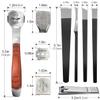 37 Pcs Callus Shaver for Feet Set (1 Foot Razor for Callus Removal & 4 Pedicure Knife & 1 File Heads & 1 Nail Clippers & 30 Replacement Slices Blades) Foot Callus Shaver view 3