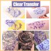 50pcs Tattoo Stencil Paper, Urknall Tattoo Transfer Papers A4 Size Transfer Paper 4 Layer Tattoo Tracing Papers DIY and Thermal Stencil for Tattooing Supplies Tattoo Kit view 2
