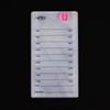 Acrylic Transparent Eyelash Storage Box, 8 Layers False Eyelashes Glue Pallet Holder Display Grafting Eye lashes Extension Close-Packed Display with 8 Pallets Clear Makeup Organizer (Marble White) view 4