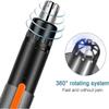 YREAJZVS Mini Ear and Nose Hair Trimmer, Portable USB Rechargeable Trimmer for Men and Women, Waterproof Dual-Edge Blades, Black view 2