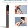 YREAJZVS Mini Ear and Nose Hair Trimmer, Portable USB Rechargeable Trimmer for Men and Women, Waterproof Dual-Edge Blades, Black view 3