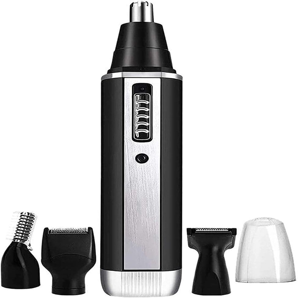 YREAJZVS Ear and Nose Hair Trimmer,USB Rechargeable Nose Hair Trimmer,Professional Nose Hair Trimmer Clipper for Men and Women,Waterproof Dual Edge Blades for Easy Cleaning