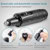 YREAJZVS Nose Hair Trimmer-Professional Painless Ear and Nose Hair Trimmer for Men and Women, Waterproof Dual Edge Blades for Easy Cleaning, 3 in 1 Ear Nose Eyebrow and Facial Trimmer view 4