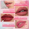 6 Colors Lip Tint Stain Set,Mini Liquid Lipstick Moisturizing Long Lasting Plumping High Pigmented Lip Gloss Set,Lightweight Non-Stick Cup Matte Lipstick for Waterproof Cheek and Lip Tint Makeup E view 4