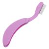 BIUDECO Stainless Steel Eyebrow Comb Portable Folding Lash Separator for Eyebrows Lashes Comfortable Shape view 1