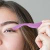 BIUDECO Stainless Steel Eyebrow Comb Portable Folding Lash Separator for Eyebrows Lashes Comfortable Shape view 4