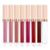 8 Colors Lip Tint Stain Set,Mini Liquid Lipstick Moisturizing Long Lasting Plumping High Pigmented Lip Gloss Set,Lightweight Non-Stick Cup Matte Lipstick for Waterproof Cheek and Lip Tint Makeup view 1