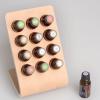 12 Holes 15ml Wooden Essential Oil Bottle Display Stand For Polish Bottles Storage Rack view 4